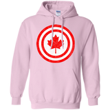 Sweatshirts Light Pink / Small Captain Canada Pullover Hoodie