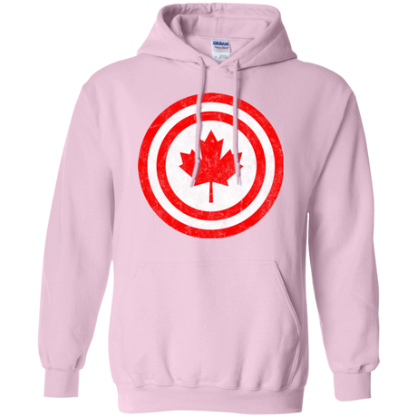 Sweatshirts Light Pink / Small Captain Canada Pullover Hoodie