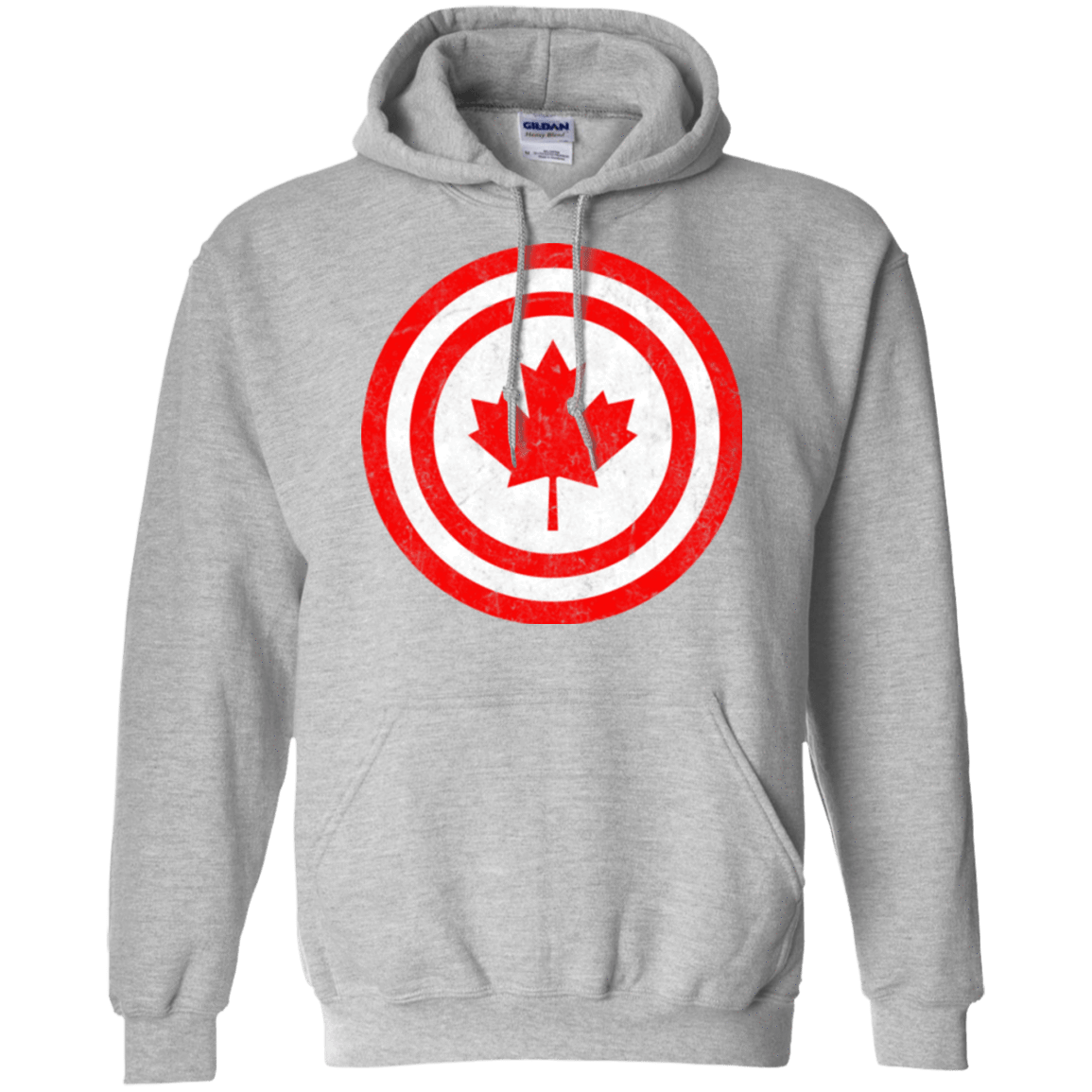 Sweatshirts Sport Grey / Small Captain Canada Pullover Hoodie