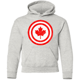 Sweatshirts Ash / YS Captain Canada Youth Hoodie