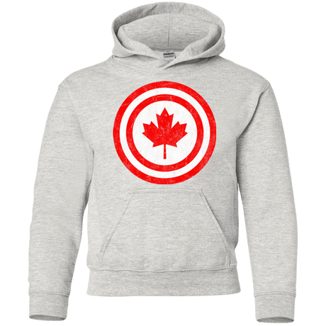 Sweatshirts Ash / YS Captain Canada Youth Hoodie