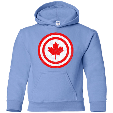 Sweatshirts Carolina Blue / YS Captain Canada Youth Hoodie