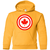 Sweatshirts Gold / YS Captain Canada Youth Hoodie