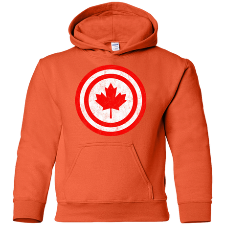Sweatshirts Orange / YS Captain Canada Youth Hoodie