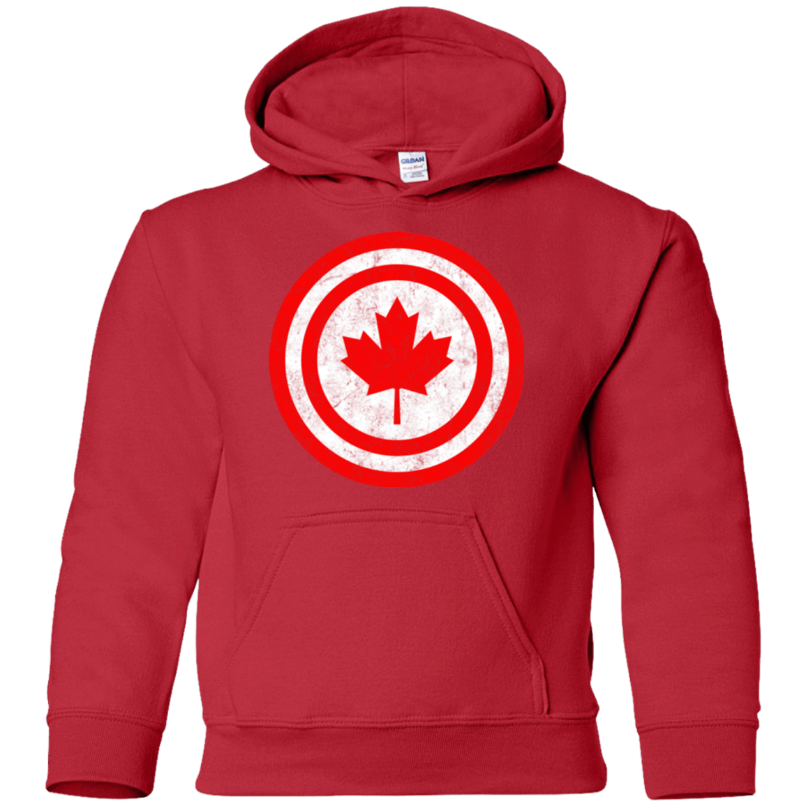 Sweatshirts Red / YS Captain Canada Youth Hoodie
