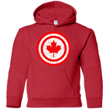 Sweatshirts Red / YS Captain Canada Youth Hoodie