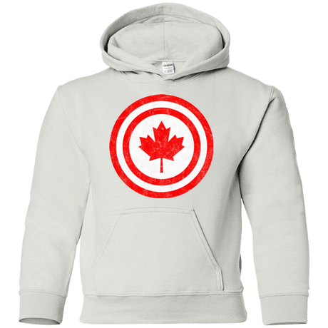 Sweatshirts White / YS Captain Canada Youth Hoodie