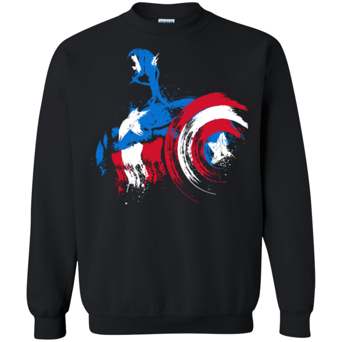 Sweatshirts Black / S Captain Crewneck Sweatshirt