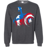 Sweatshirts Dark Heather / S Captain Crewneck Sweatshirt