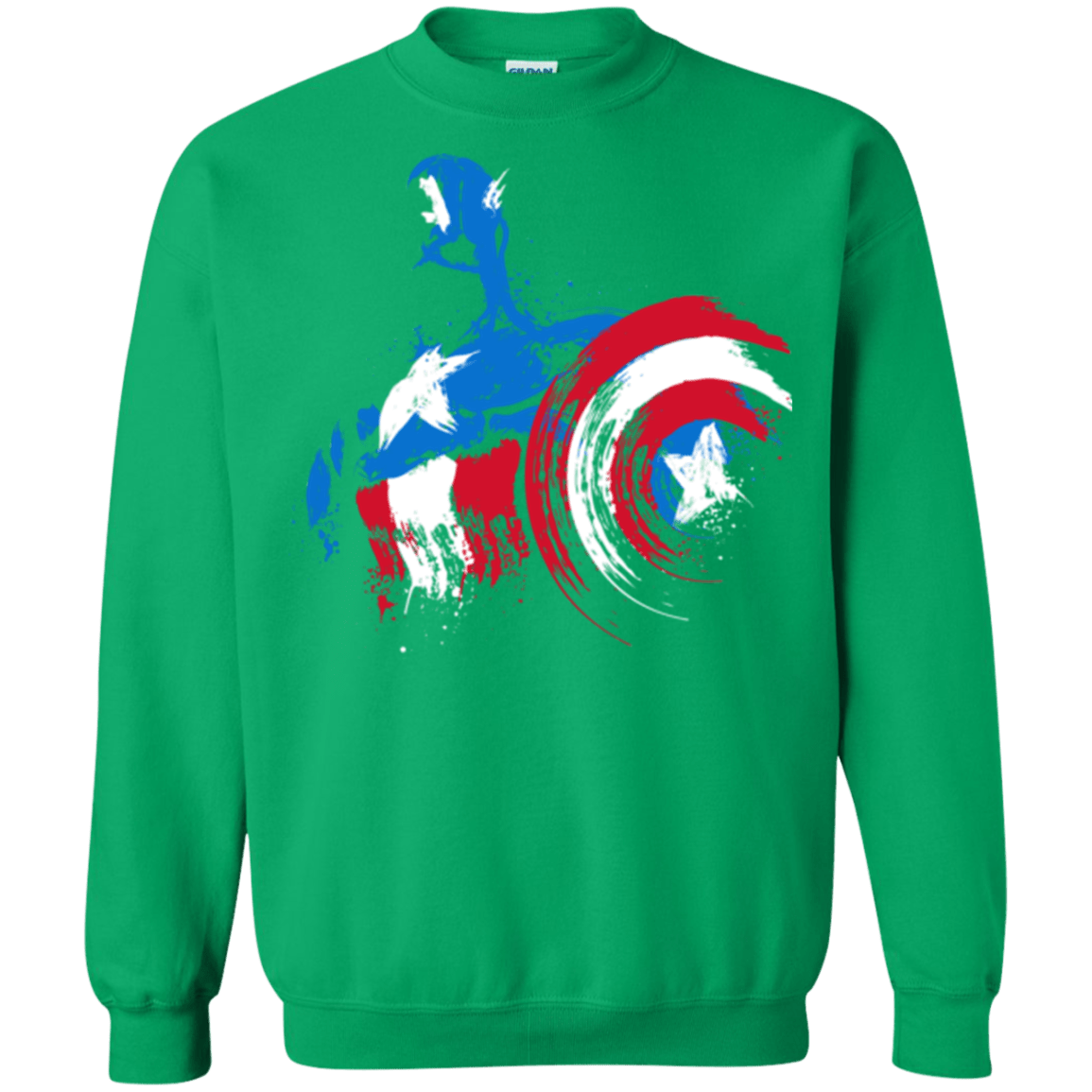 Sweatshirts Irish Green / S Captain Crewneck Sweatshirt