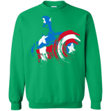 Sweatshirts Irish Green / S Captain Crewneck Sweatshirt