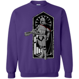 Sweatshirts Purple / S Captain Crewneck Sweatshirt