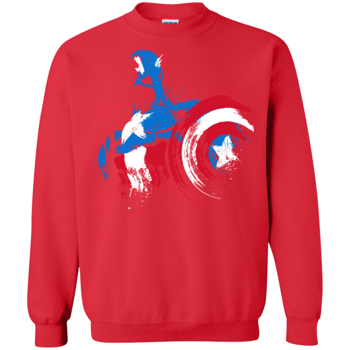 Sweatshirts Red / S Captain Crewneck Sweatshirt