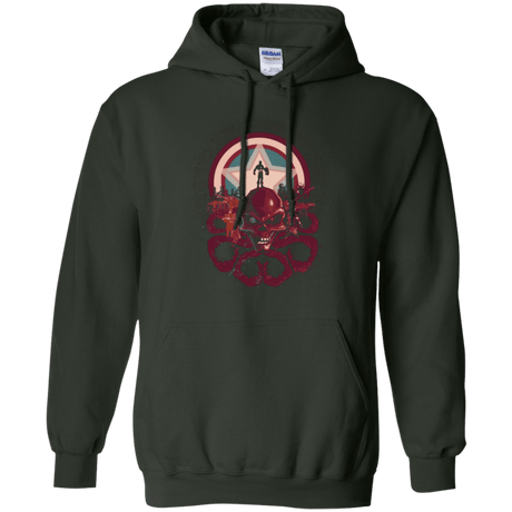 Sweatshirts Forest Green / Small Captain Nightmare Pullover Hoodie