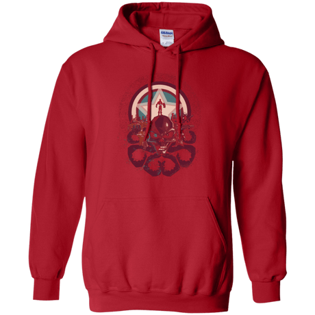 Sweatshirts Red / Small Captain Nightmare Pullover Hoodie