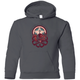 Sweatshirts Charcoal / YS Captain Nightmare Youth Hoodie