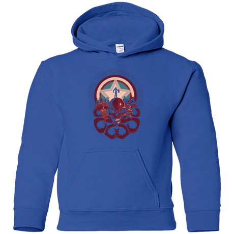 Sweatshirts Royal / YS Captain Nightmare Youth Hoodie