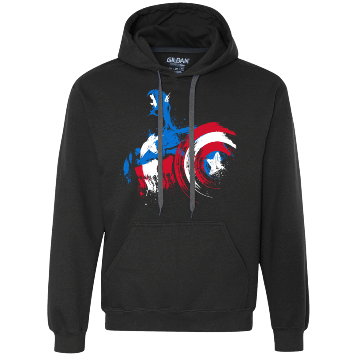 Sweatshirts Black / S Captain Premium Fleece Hoodie