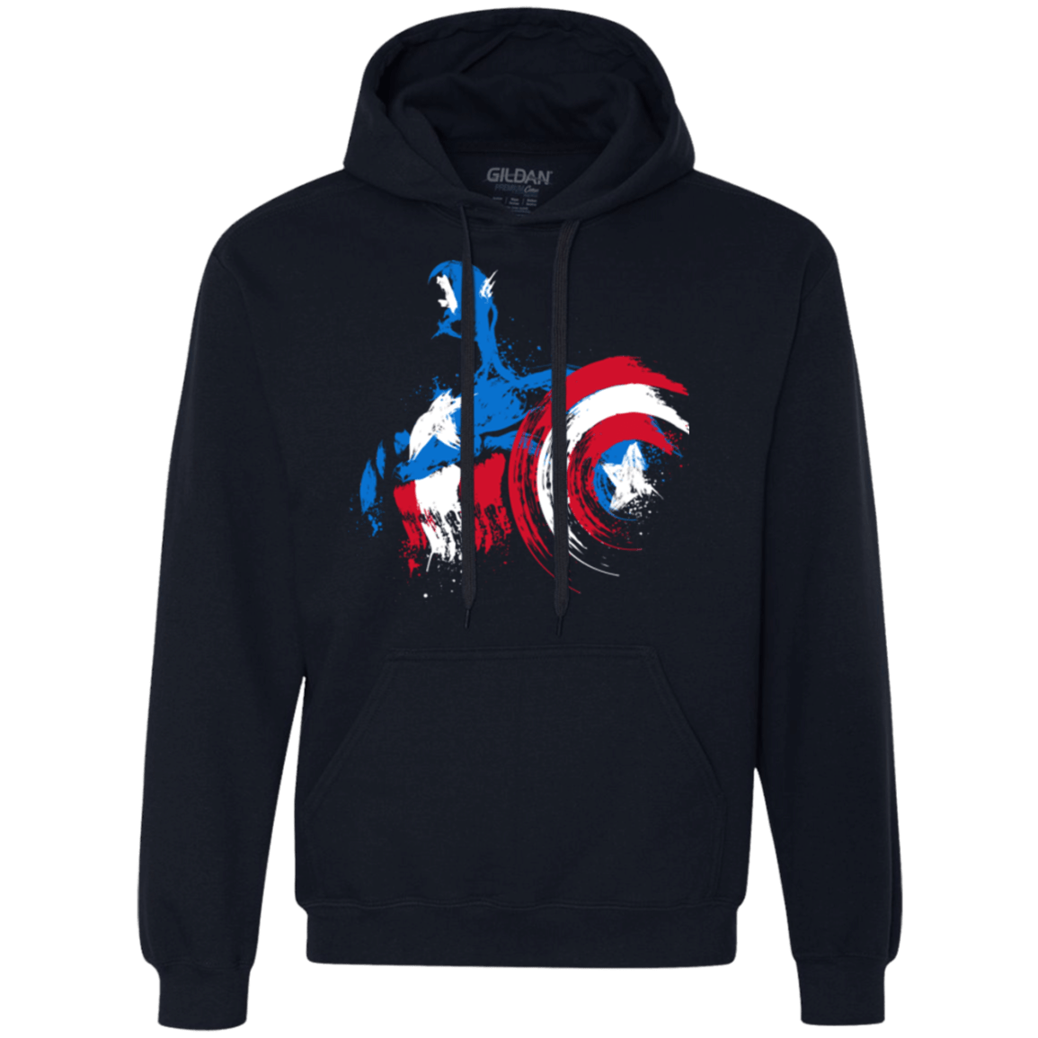 Sweatshirts Navy / S Captain Premium Fleece Hoodie