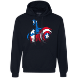 Sweatshirts Navy / S Captain Premium Fleece Hoodie