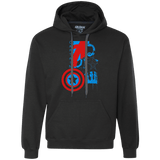 Sweatshirts Black / S Captain Profile Premium Fleece Hoodie