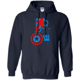 Sweatshirts Navy / S Captain Profile Pullover Hoodie