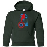 Sweatshirts Forest Green / YS Captain Profile Youth Hoodie