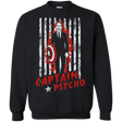 Sweatshirts Black / Small Captain Psycho Crewneck Sweatshirt