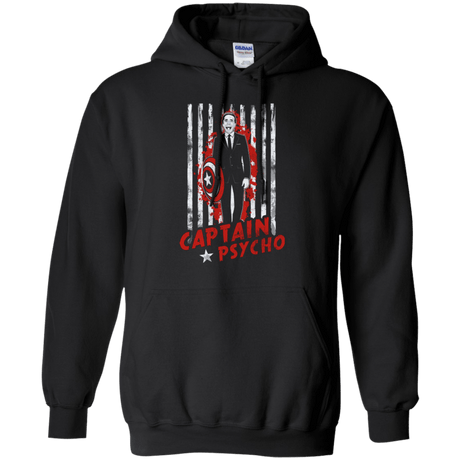 Sweatshirts Black / Small Captain Psycho Pullover Hoodie