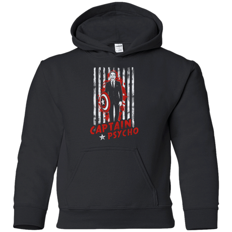 Sweatshirts Black / YS Captain Psycho Youth Hoodie