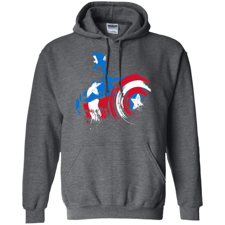 Sweatshirts Dark Heather / S Captain Pullover Hoodie