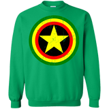 Sweatshirts Irish Green / Small Captain Rasta Crewneck Sweatshirt