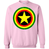 Sweatshirts Light Pink / Small Captain Rasta Crewneck Sweatshirt