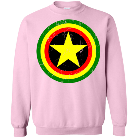 Sweatshirts Light Pink / Small Captain Rasta Crewneck Sweatshirt