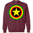 Sweatshirts Maroon / Small Captain Rasta Crewneck Sweatshirt