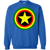 Sweatshirts Royal / Small Captain Rasta Crewneck Sweatshirt