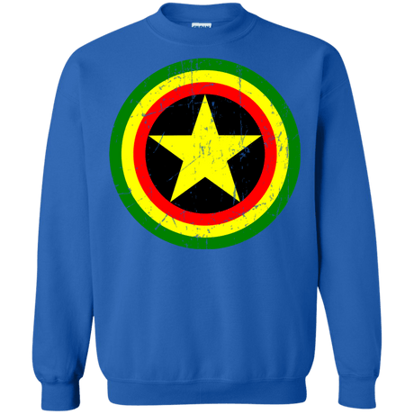 Sweatshirts Royal / Small Captain Rasta Crewneck Sweatshirt