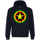 Sweatshirts Navy / Small Captain Rasta Premium Fleece Hoodie