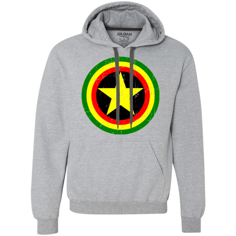 Sweatshirts Sport Grey / Small Captain Rasta Premium Fleece Hoodie