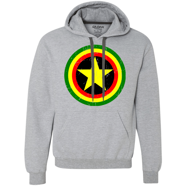 Sweatshirts Sport Grey / Small Captain Rasta Premium Fleece Hoodie