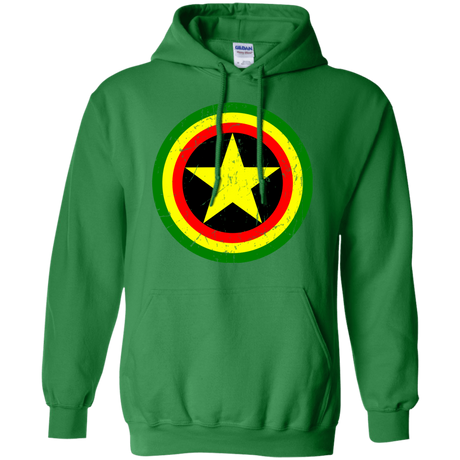 Sweatshirts Irish Green / Small Captain Rasta Pullover Hoodie