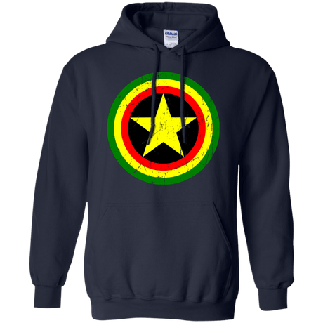 Sweatshirts Navy / Small Captain Rasta Pullover Hoodie