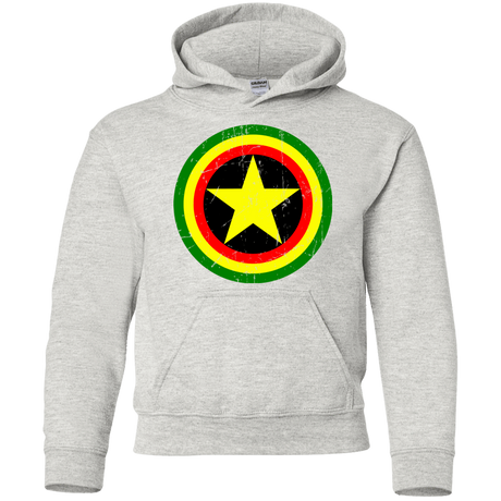 Sweatshirts Ash / YS Captain Rasta Youth Hoodie
