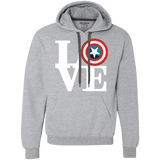 Sweatshirts Sport Grey / Small Captain's Love Premium Fleece Hoodie