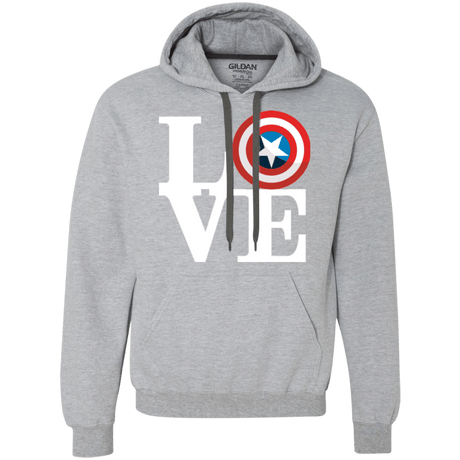 Sweatshirts Sport Grey / Small Captain's Love Premium Fleece Hoodie