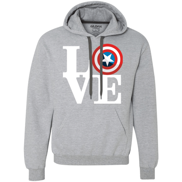 Sweatshirts Sport Grey / Small Captain's Love Premium Fleece Hoodie