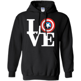 Sweatshirts Black / Small Captain's Love Pullover Hoodie