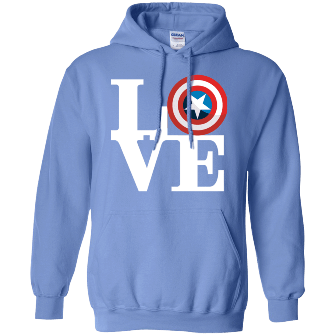 Sweatshirts Carolina Blue / Small Captain's Love Pullover Hoodie