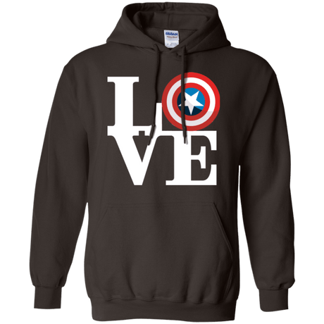 Sweatshirts Dark Chocolate / Small Captain's Love Pullover Hoodie
