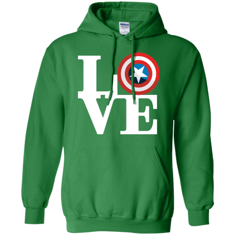 Sweatshirts Irish Green / Small Captain's Love Pullover Hoodie